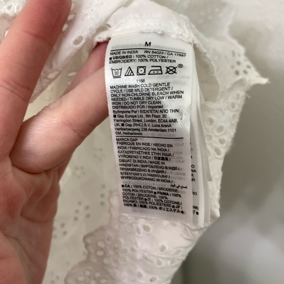 Doen c Gap eyelet skirt - Picture 7 of 9